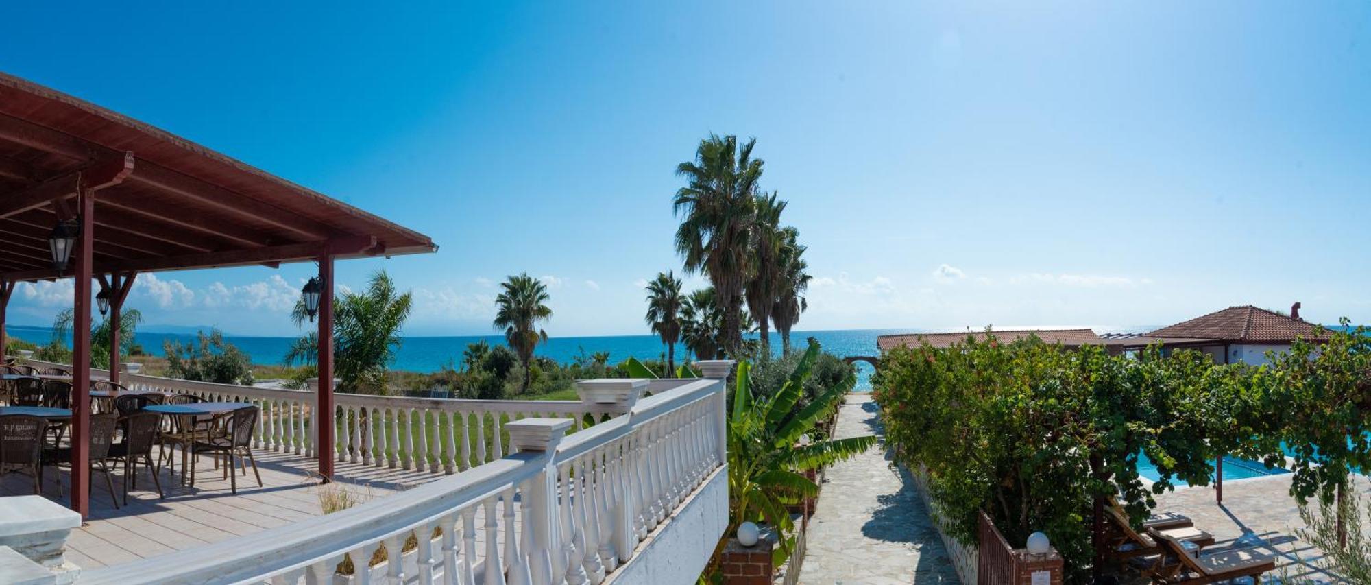 Poseidon Beach Hotel Kastrosikia Exterior foto